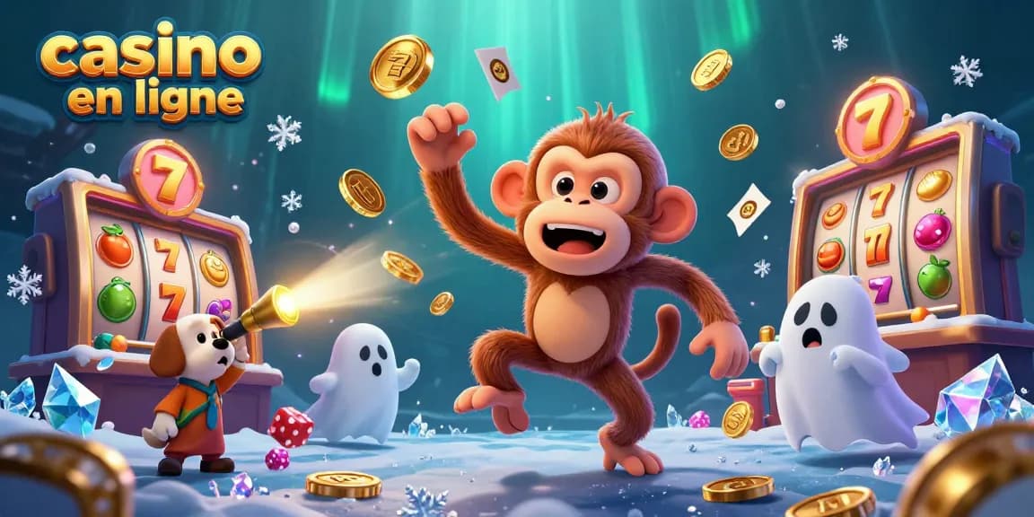 Jouez aux jeux de casino en ligne avec des éléments excitants et des gains dorés.