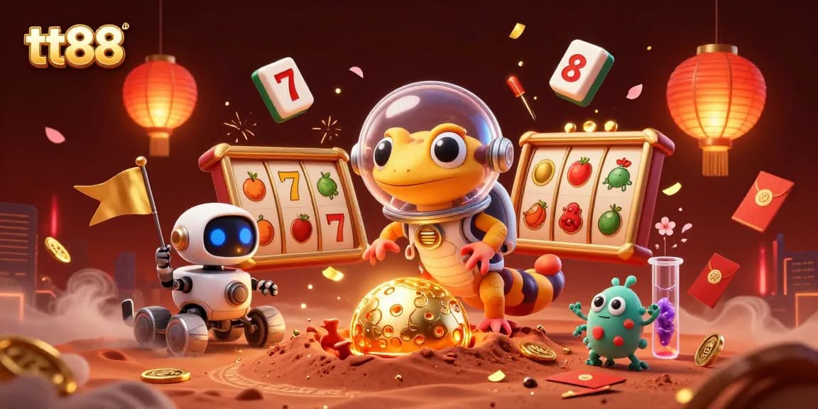 Engage with thrilling tt88 slot reels in a captivating cosmic casino adventure.