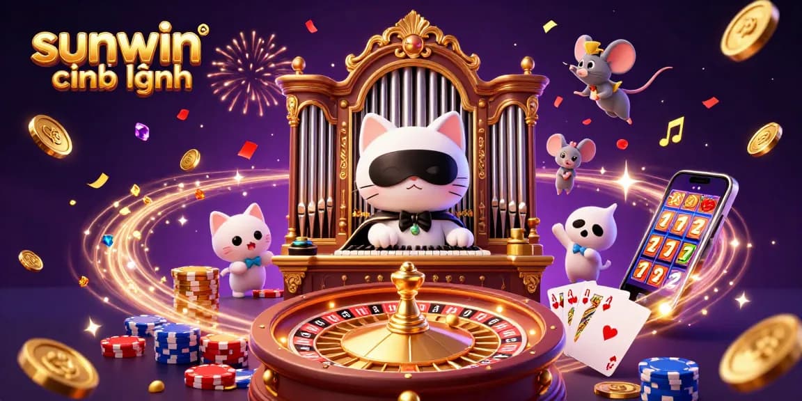 Experience thrilling wins at sunwin chính hãng with a vibrant casino scene of games and excitement.