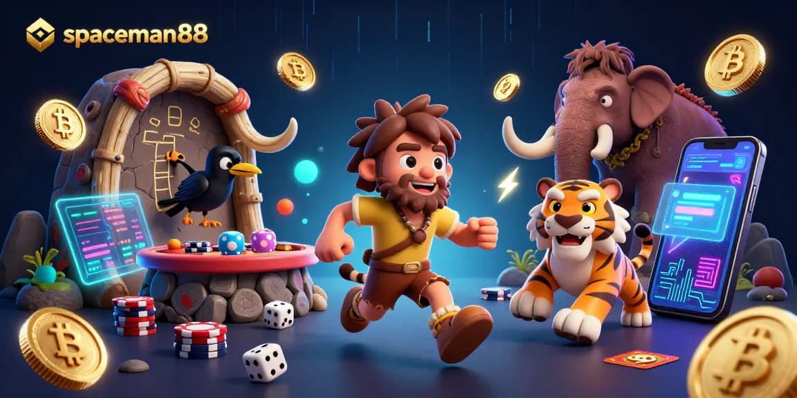 Experience thrilling wins at spaceman88 with the prehistoric casino duo and crypto elements