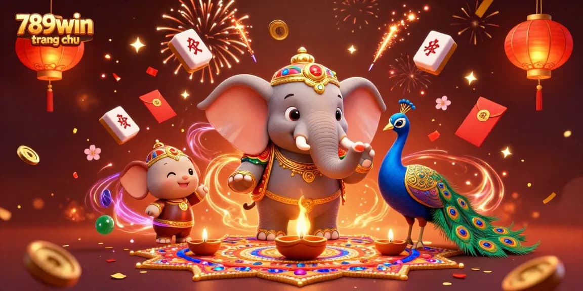 Experience the thrill of 789win trang chu with vibrant gambling-themed visuals and exciting game elements.