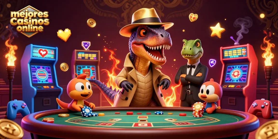 Disfruta de los mejores casinos online mientras juegan a las cartas en un ambiente vibrante y espectacular.