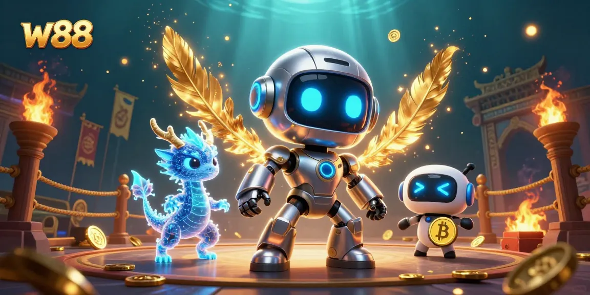Các trò chơi tại w88 với robot 3D và rồng AI sẽ mang đến cảm giác hấp dẫn cho người chơi.