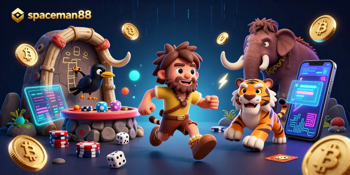 Experience thrilling wins at spaceman88 with the prehistoric casino duo and crypto elements
