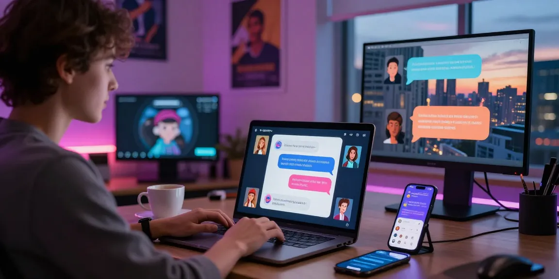 Engaging user experience in NSFW AI chat with vibrant character interactions.