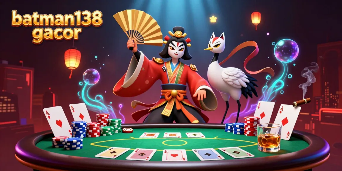 Experience thrilling online gameplay with batman138 gacor, featuring dynamic scenes and vibrant casino action.
