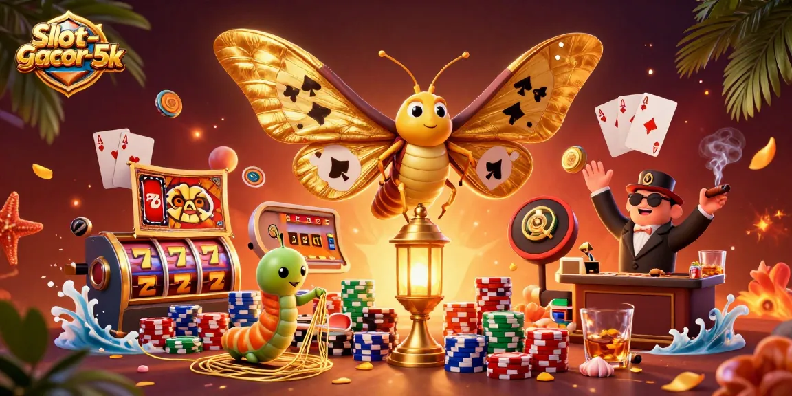 Experience thrilling slot games with slot-gacor-5k in a vibrant casino atmosphere.