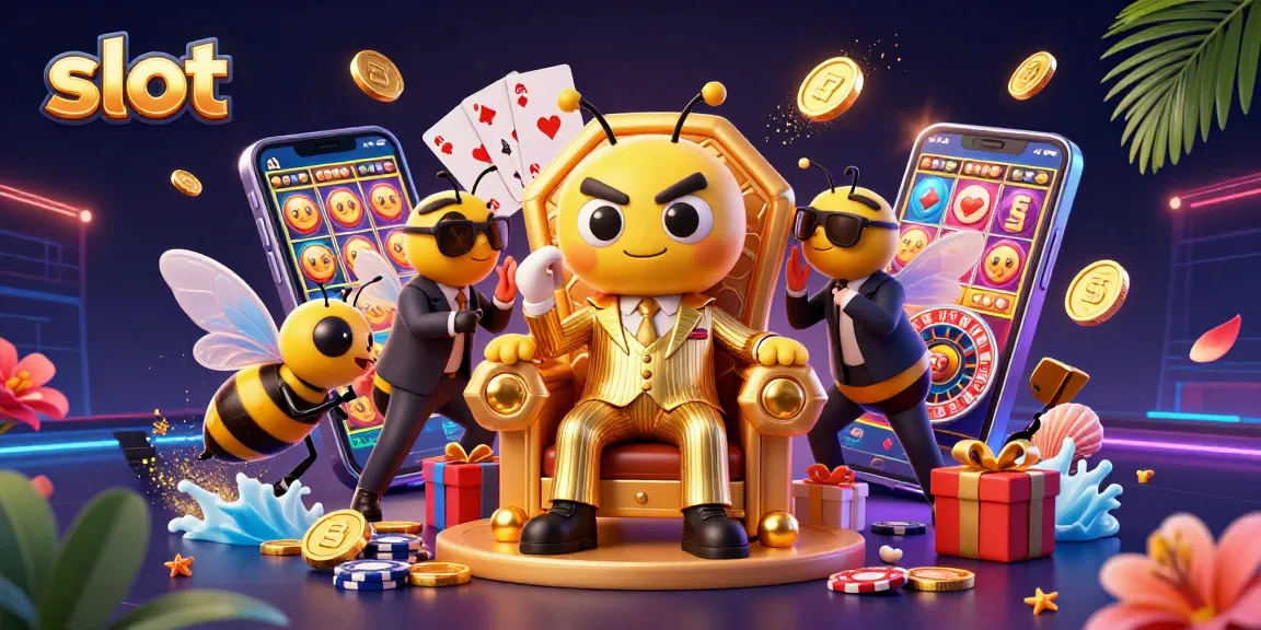 Slot permainan menarik dari smartphone dengan karakter unik dan nuansa kasino yang kaya.