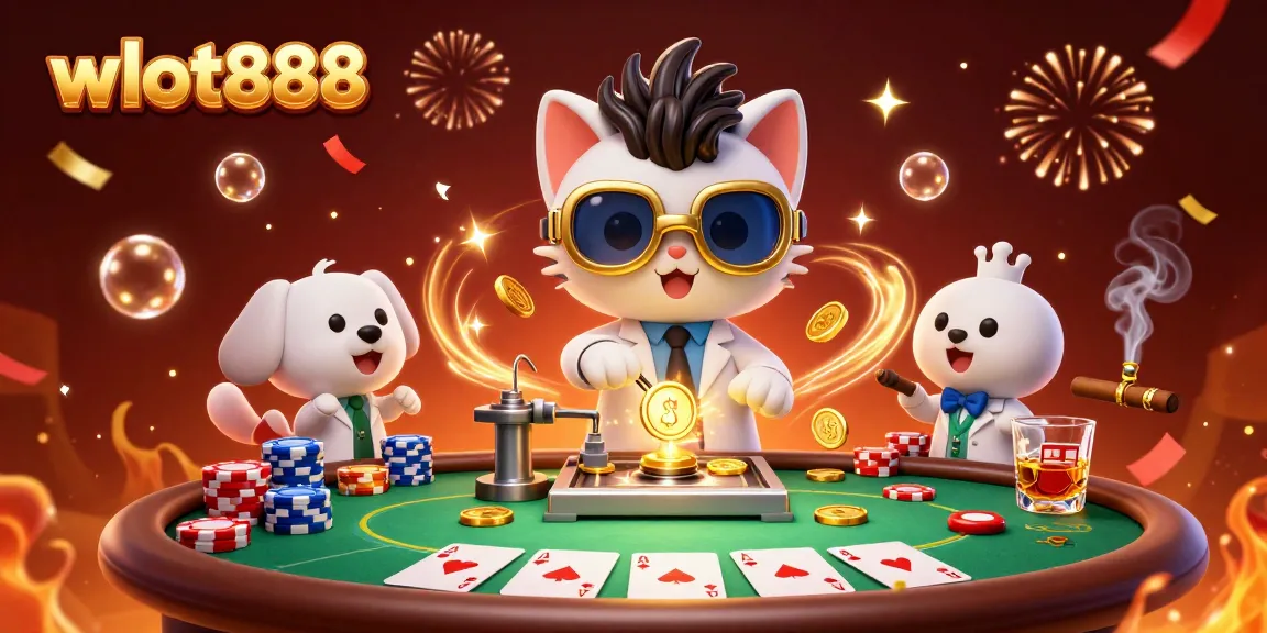 Permainan domino Kiu Kiu di wslot888 dengan kucing ilmuwan dan anjing asisten beraksi menciptakan keajaiban.